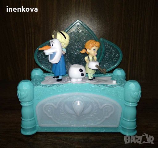 Музикална кутийка за бижута  Замръзналото кралство Елза, Анна и Олаф 68лв., снимка 10 - Други - 28812665