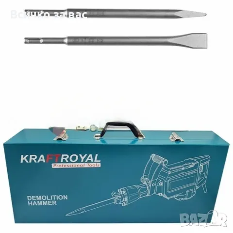 Къртач на ток 2400W в метален куфар, снимка 2 - Други инструменти - 47705617