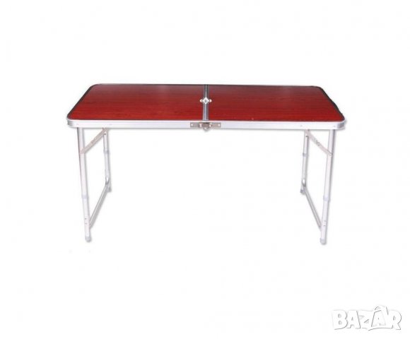 Сгъваема преносима алуминиева къмпинг маса + 4 стола или без столове, снимка 9 - Къмпинг мебели - 36760085