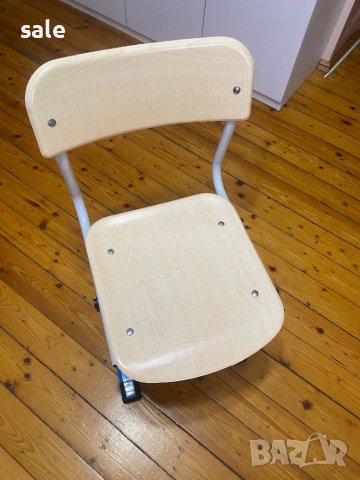 Ученически стол с регулируема височина, снимка 2 - Столове - 43868928