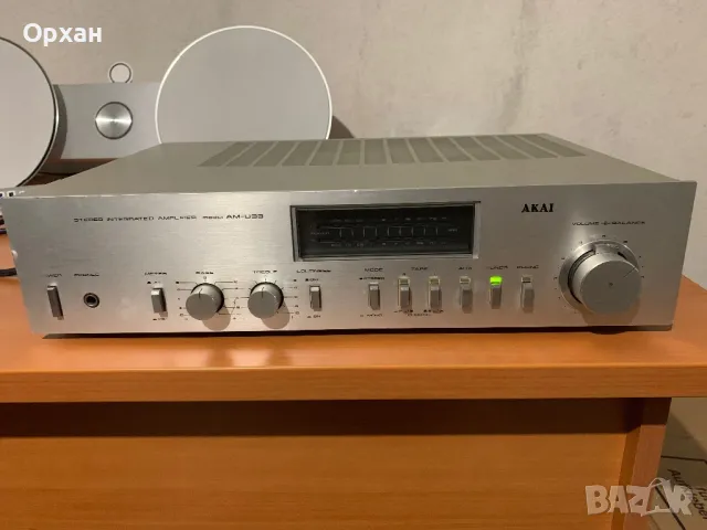 AKAI AM-U33, снимка 2 - Ресийвъри, усилватели, смесителни пултове - 49498631