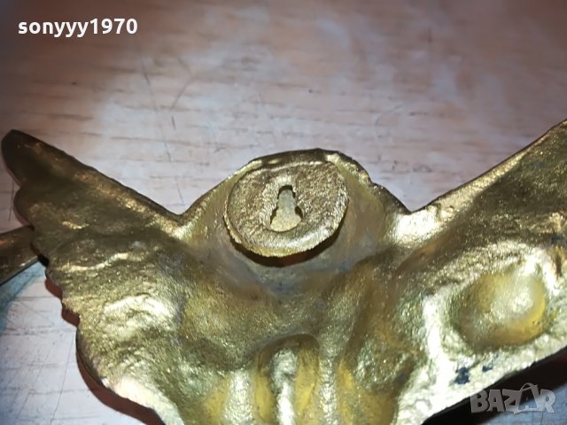 ангели златни ангели 2бр мед/месинг от швеция 0706212040, снимка 16 - Антикварни и старинни предмети - 33139151