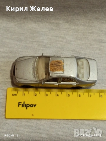 Метална количка Mercedes Benz Made in China за КОЛЕКЦИЯ ДЕКОРАЦИЯ 42265, снимка 6 - Колекции - 53570899