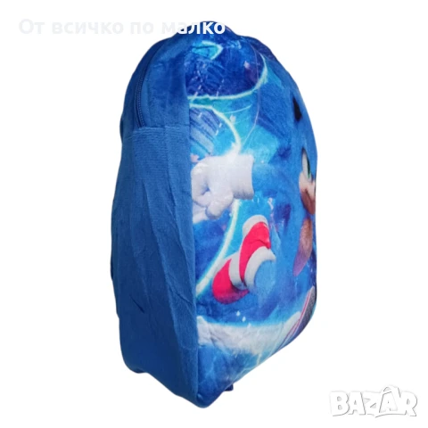 ✨Детска раница Соник - 2 цвята, снимка 2 - Раници - 51000750