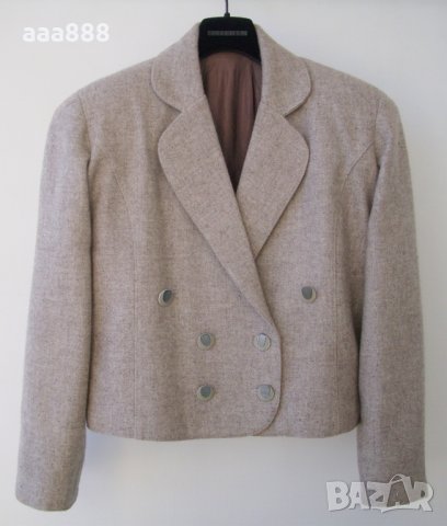 Дамско късо сако от вълна