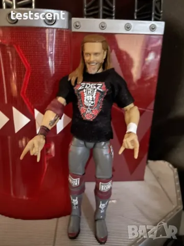 Екшън фигура WWE Edge Острието Adam Copeland Rated R Superstar WWE Mattel Elite играчка figure, снимка 2 - Колекции - 48928589