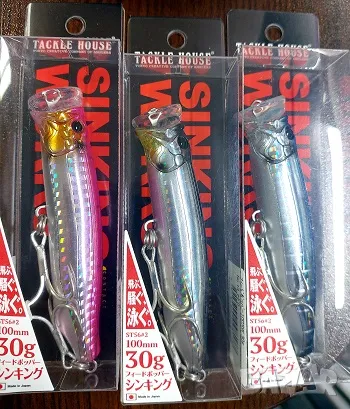 Воблер Tackle House Feed Popper CFP100mm. 22гр/CFP100 SW  30гр, снимка 3 - Такъми - 47507674