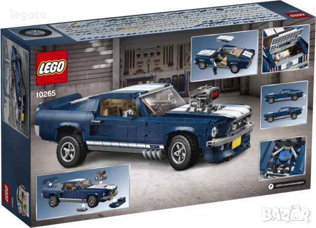 НОВО ЛЕГО 10265 Криейтър Експерт - Форд Мустанг LEGO 10265 Creator Expert - Ford Mustang 10265, снимка 5 - Конструктори - 37161381