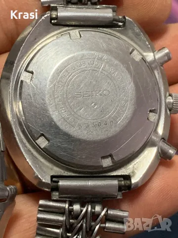 Автоматичен Хронограф Seiko 1973, снимка 2 - Мъжки - 49427785