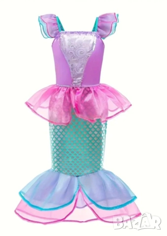 детска рокля русалка
