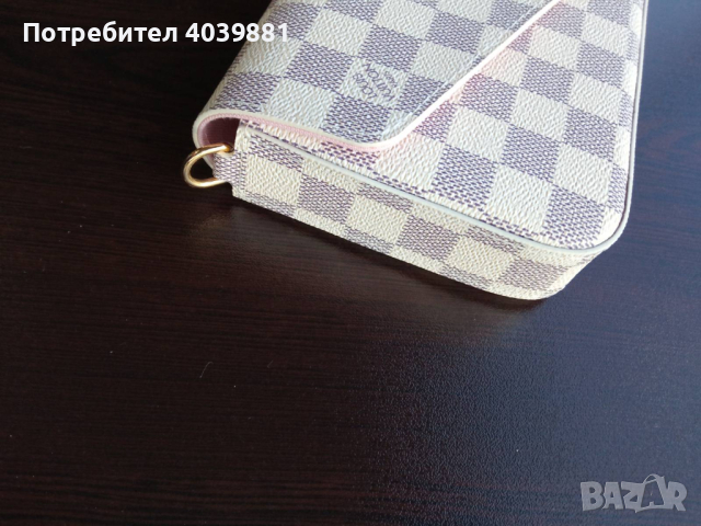 Дамска чанта LOUIS VUITTON Pochette Félicie Damier Azur Луи Витон, снимка 9 - Чанти - 44900790