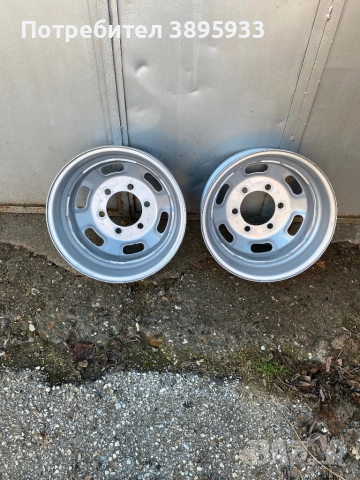 Оригинални джанти за Ивеко Дейли 16 Iveko Dayli, снимка 4 - Гуми и джанти - 52746622