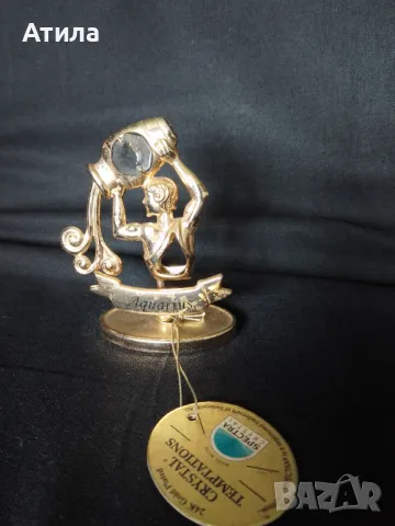 статуетка зодия водолей 9/7 см, снимка 2 - Статуетки - 49823171