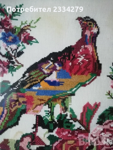 Стари гоблени поставени в остъклени дървени рамки. , снимка 3 - Гоблени - 51803074