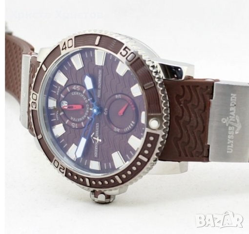 Мъжки луксозен часовник Ulysse Nardin Marine Diver, снимка 3 - Мъжки - 32977365