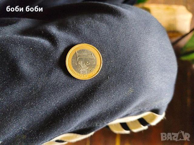 немско 2 евро от 2004 и испанско 2 евро от 2008 и 1 евро от Италия 2002, снимка 6 - Нумизматика и бонистика - 53474819