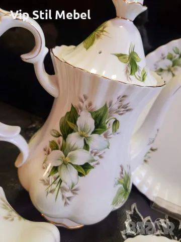 Сервиз за кафе Royal Albert Trillium , снимка 5 - Сервизи - 47594809