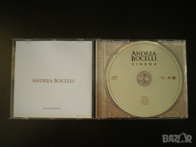 Andrea Bocelli - Cinema 2015, снимка 2 - CD дискове - 42994386