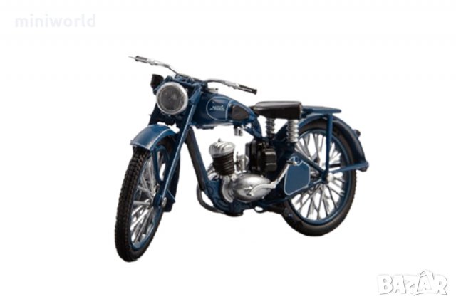 ММЗ М-1-А ”Москва” мотор 1964 - мащаб 1:24 на Наши Мотоцикли моделът е нов в блистер
