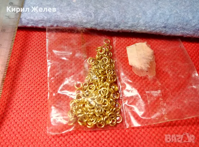 ПЛИКЧЕ с МНОГО ПОЗЛАТЕНИ от БЛАГОРОДНА СТОМАНА ХАЛКИЧКИ - МАТЕРИАЛ За ХЕНД - МЕЙД БИЖУТЕРИЯ 39755, снимка 5 - Други - 47316568
