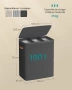 Кош за пране 190L с три отделения SONGMICS, снимка 2