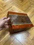 Дървена кутия за съхранение на пури, снимка 1
