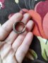Сребърен пръстен- преплетени халки, снимка 5