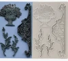 Силиконов Молд, калъп, форма, бароков орнамент, снимка 1