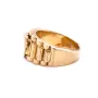 Златен мъжки пръстен 10,39гр. размер:64 14кр. проба:585 модел:28781-1, снимка 3
