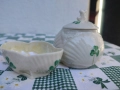 Ирландски винтидж съдове на Belleek, снимка 8