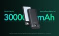 Charmast Power Bank 30000mAh, 20W захранване QC 3.0 USB C външна Батерия Бързо зареждане зарядно, снимка 2