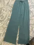 Дамски панталон широк в зелен цвят, , снимка 1
