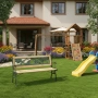 Градинска пейка за деца 82x39x50 см - здрава, безопасна и стилна, снимка 6
