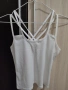 Дамски бял топ с интерес гръб, снимка 1
