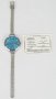 Дамски сребрист часовник със син циферблат марка Marsanpiel , снимка 1 - Дамски - 28648897