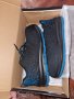 Сини работни обувки Race Low: бомбе и пластина