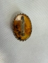 Стара кехлибарена брошка. №7740, снимка 5