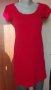 Червена вталена рокля от памучно трико 🍀❤S,M❤🍀арт.4330, снимка 1 - Рокли - 37098111