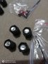 Черни капачки за вентили винтили с емблеми и защита от кражба за кола автомобил джип колело камион , снимка 3