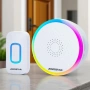 Безжичен звънец Aigostar с RGB светлина. , снимка 5