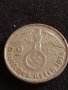 Сребърна монета 2 райхсмарки 1938г. Нацистка Германия Трети Райх с СХВАСТИКА за КОЛЕКЦИЯ 42051, снимка 5
