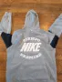 Nike Hoodie AW77 Tiempo Graphic - страхотно мъжко горнище КАТО НОВО М, снимка 5