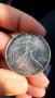 сребърна монета 1 oz американски орел 1992, снимка 1