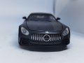 Mercedes Benz GTR макет черен, снимка 3