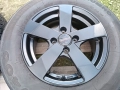 Лети джанти 14ки 4х100 Dezent + зимни гуми 185/70/14 Kumho, снимка 7