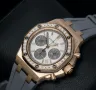 Audemars Piguet Royal Oak Offshore Chronograph 37mm Rose Gold Grey Diamond Дамски Различни Варианти, снимка 1