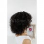 Средна дължина къдрава афро стил тъмнокестенява перука Рона, снимка 4