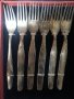 Solingen / Солинген оригинални посребрени прибори : 6 ножа и 5 вилици, тежки, солидни, снимка 11