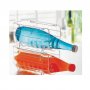 Поставка за шише за хладилник, пластмасова, прозрачна, 20x10.5x11 см, снимка 3