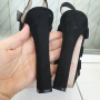 Zara дамски високи сандали номер 37, снимка 10